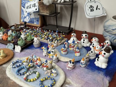 学生们的手工作品。