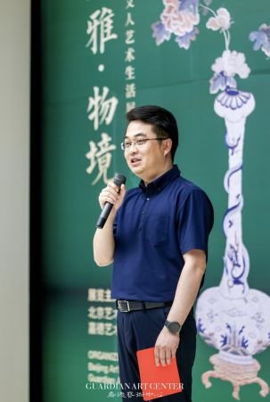 东城区委常委、宣传部部长王智勇先生致辞。主办方供图